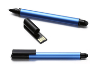 L'approvisionnement d'usine a adapté le stylo aux besoins du client USB du plastique 32G 2,0 avec le logo d'impression pour des données de copie sur l'ordinateur