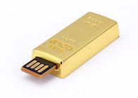 Barre d'or matérielle en métal de l'approvisionnement 16G 3,0 d'usine d'USB USB avec la marque adaptée aux besoins du client de la vie d'exposition de logo
