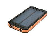 Chargeur portatif actionné solaire équipé par boussole avec la lampe de camping