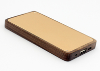 Banque en bois de puissance découpée par érable portatif 4000 milliampères pour Iphone 8